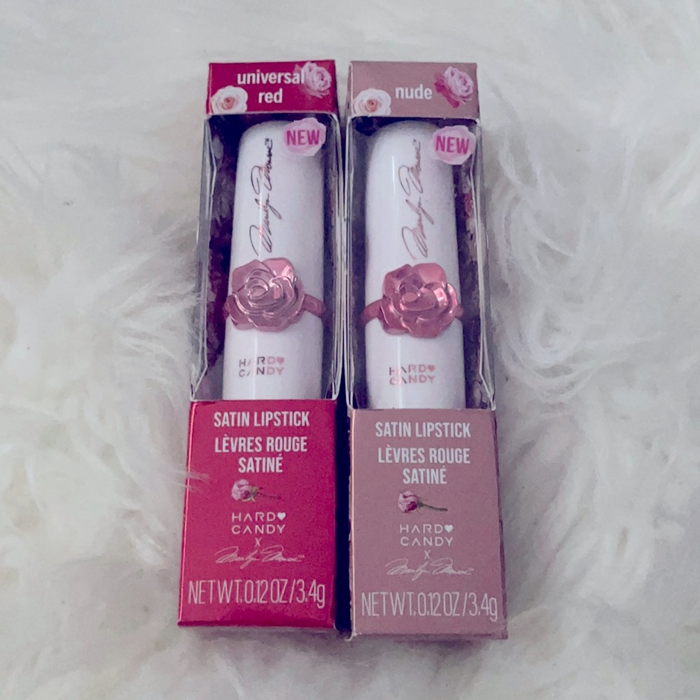 2 hard candy satin lipsticks